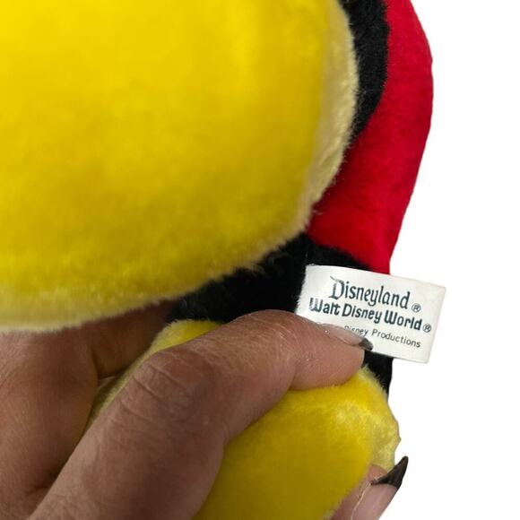 Vintage Walt Disney World Mickey Mouse And Donald Duck Stuff Animal - Picture 8 of 9